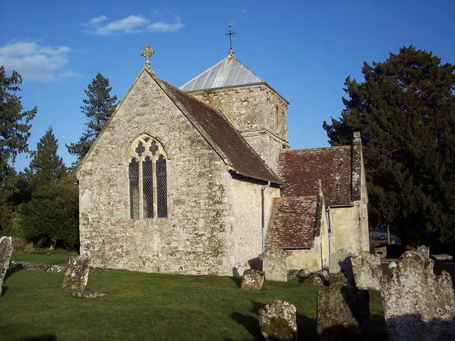 Church of All Saints, Fonthill Bishop The church has its origins in the 13th century with restoration carried out in 1879 by T H Wyatt. It is built of limestone rubble.