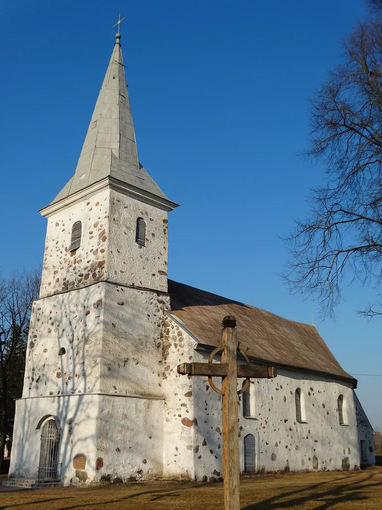 St. Michael the Archangel Church in Šakyna, Šiauliai district, Lithuania