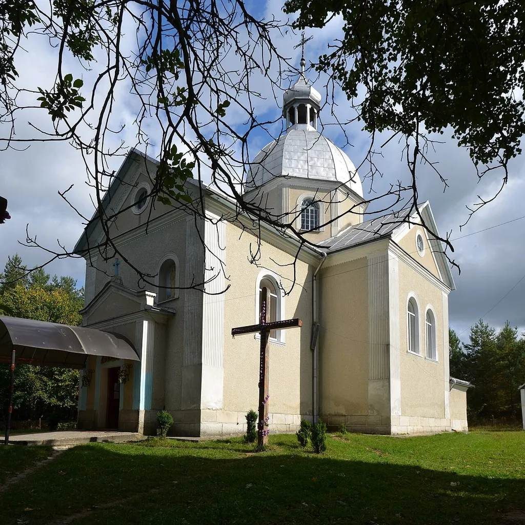 Церква Благовіщення в селі Тучне Перемишлянського району Львівської області.