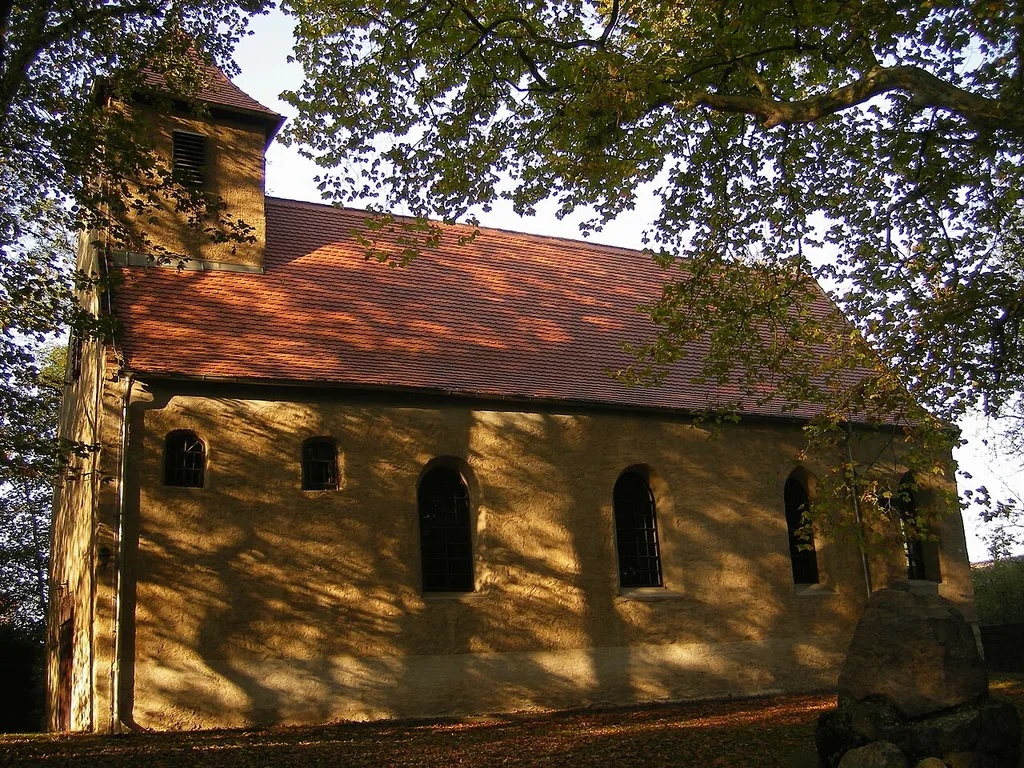 Church in Meuselwitz-Falkenhain near Altenburg/Thuringia