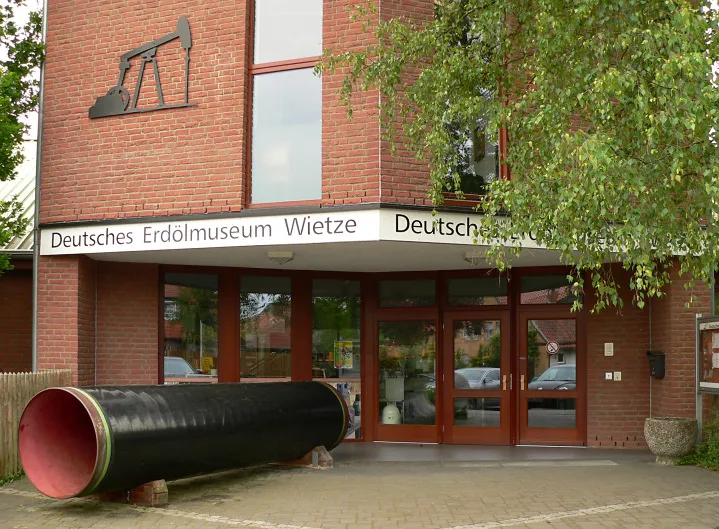 Entrance to German Oil Museum, Wietze, Lower Saxony