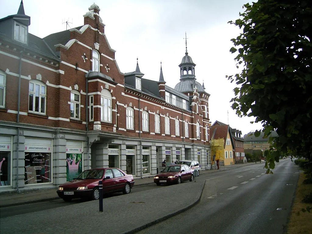Jernbanegade in Hobro