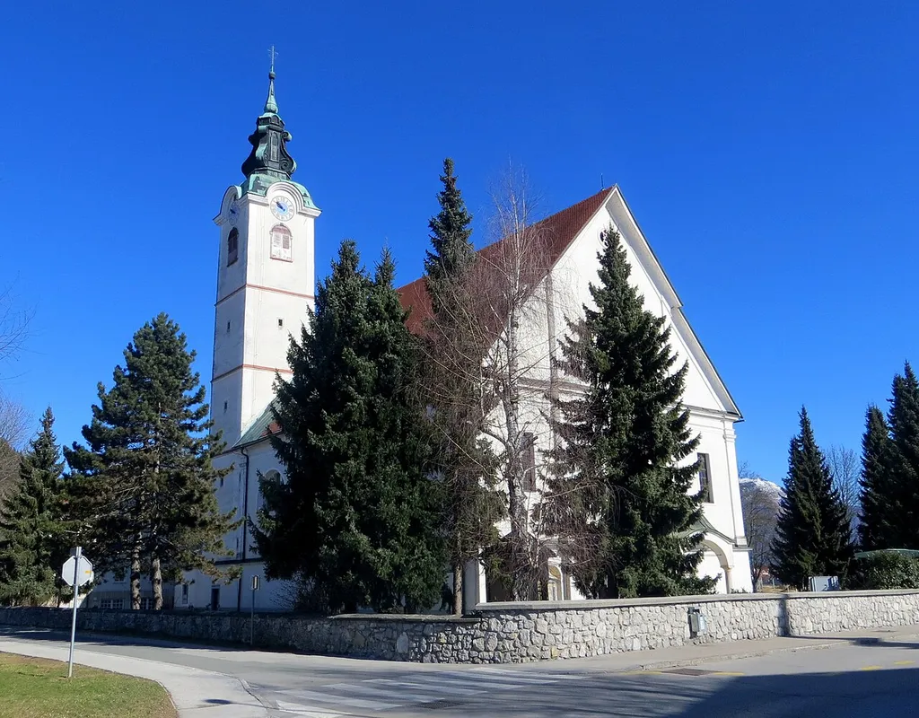 Saint Martin's Church in Stražišče, Kranj, Municipality of Kranj, Slovenia