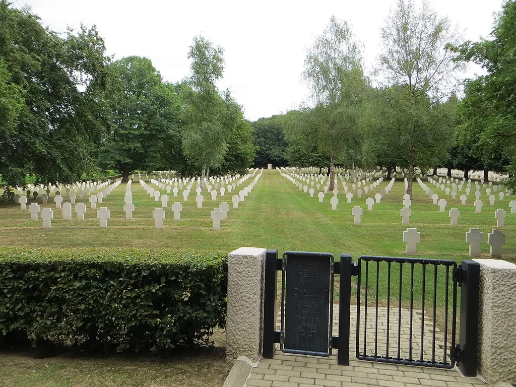 Vue générale du cimetière