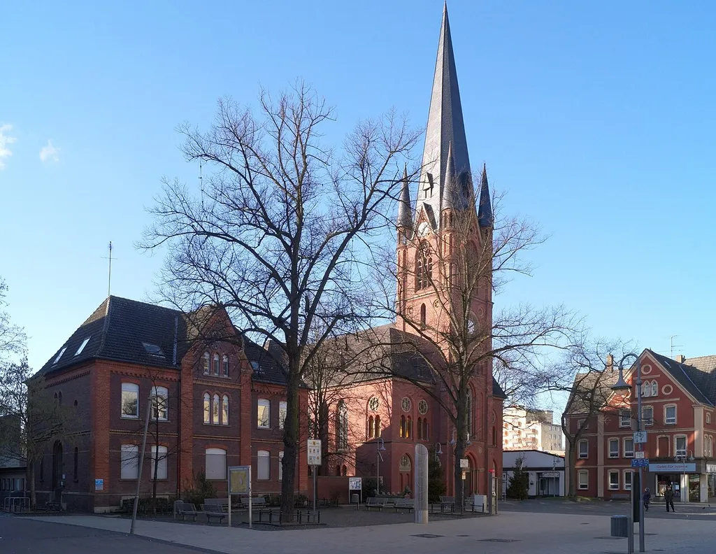 Christuskirche in Herne-Wanne, Hauptstrasse 245