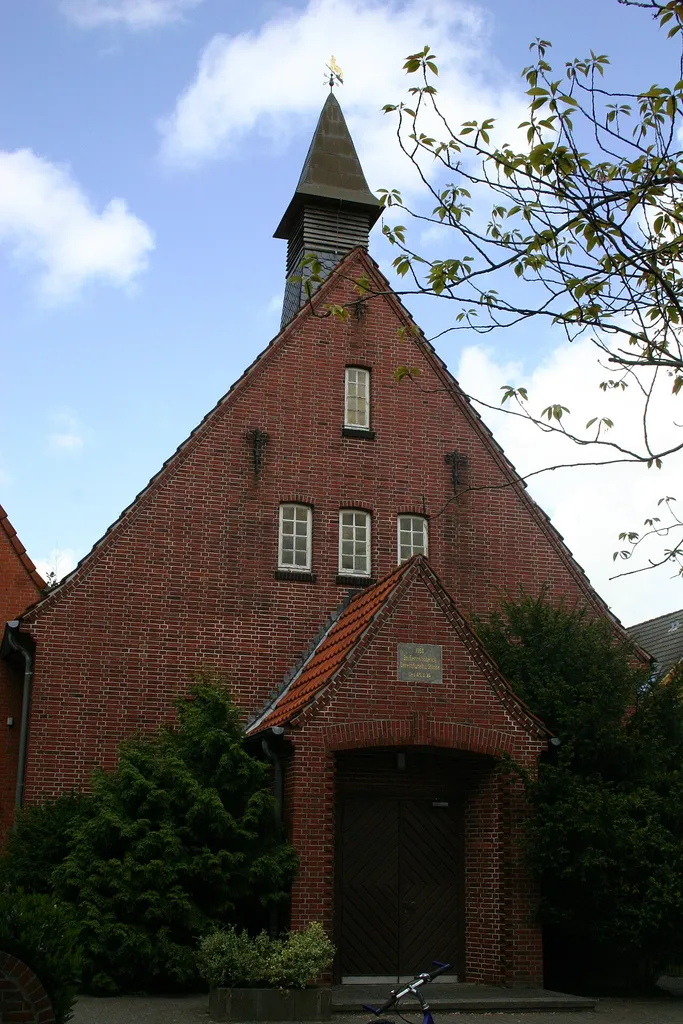 Old reformed church in Emden, East Frisia, Germany