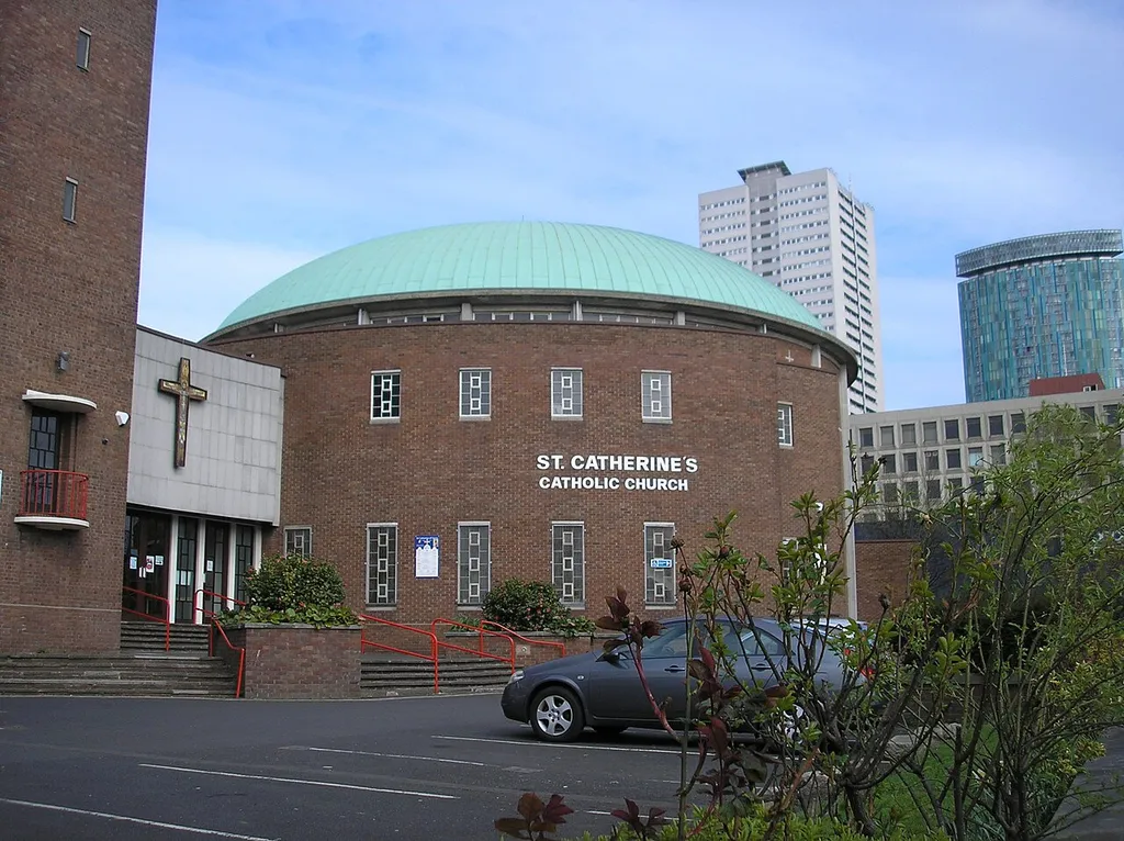 Photo of church in Bristol Street, Birmingham