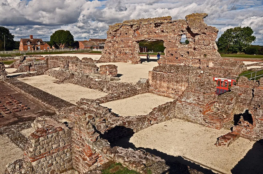 Roman ruins at Wroxeter