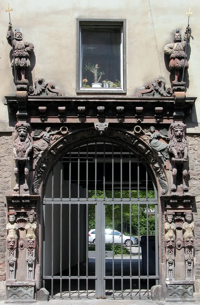 Gesamtansicht Portal An der Martinikirche 1 in Braunschweig.