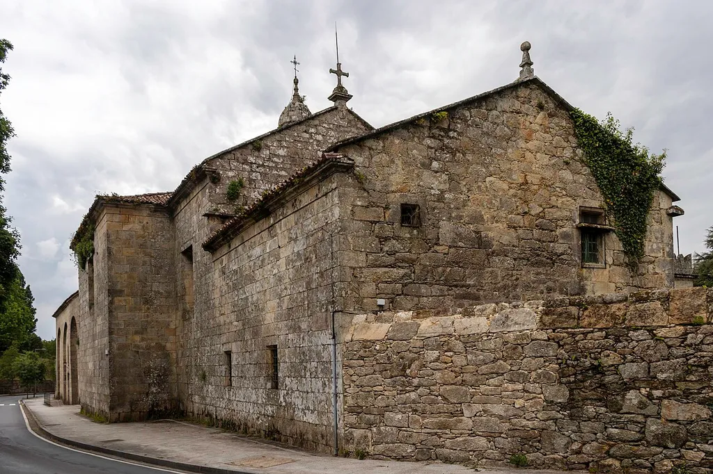 Igrexa do pazo de San Lourenzo de Trasouto en Santiago de Compostela.