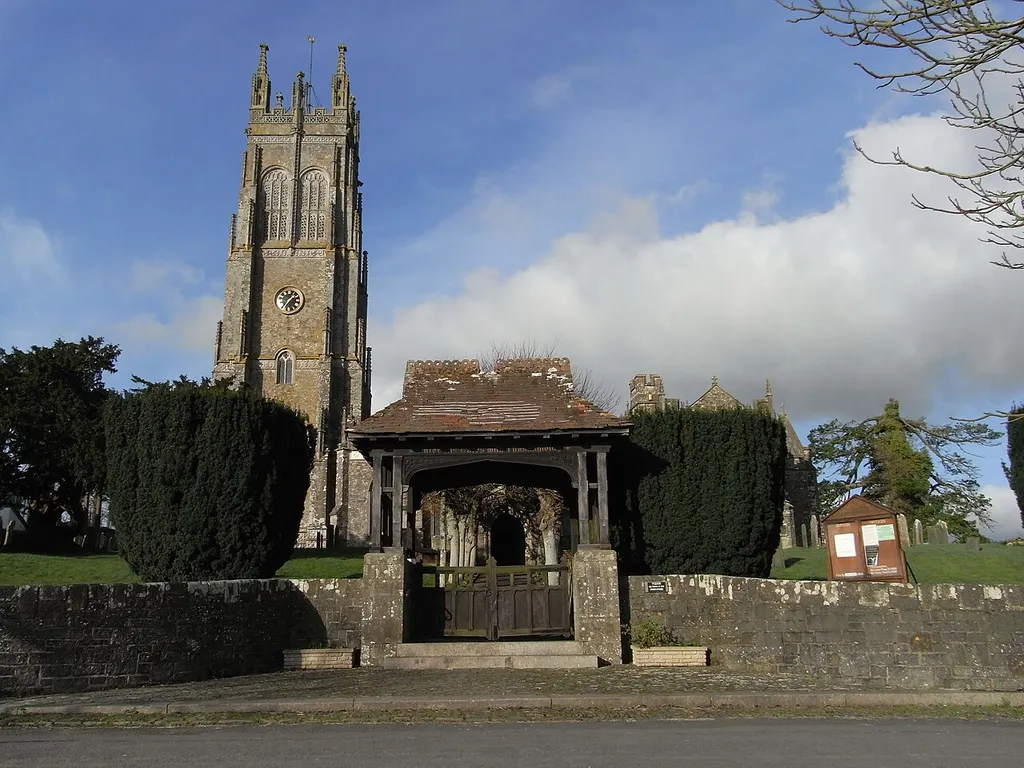 St Hieritha's Church, Chittlehampton, Devon, viewed from the south