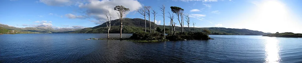 Panorama of the Loch Assynt