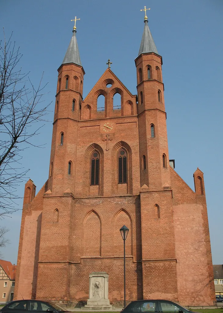 Saint Mary’s church in Kyritz in Brandenburg, Germany