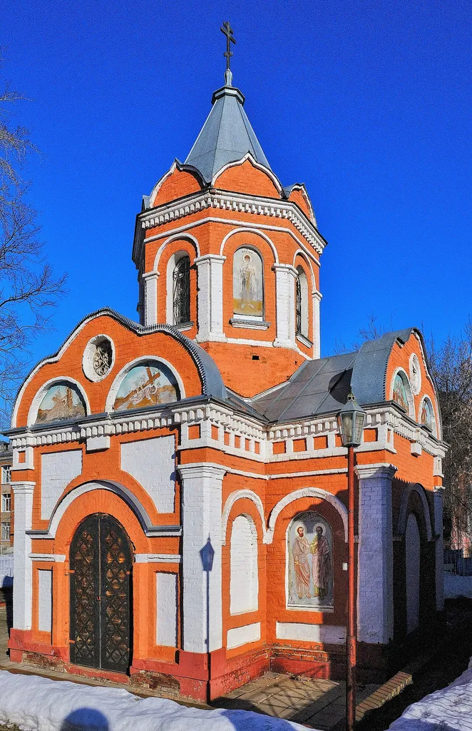 Крестовоздвиженская часовня (загородная) (Удмуртская Республика, Ижевск, угол улиц Коммунаров и пер. Широкого)