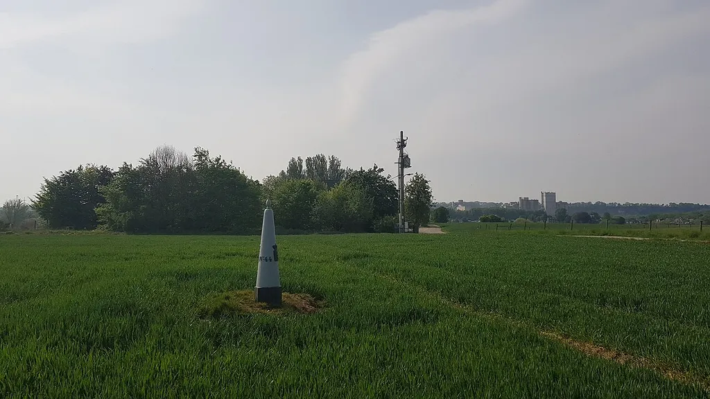 Belgium-Netherlands boundary stone no. 44