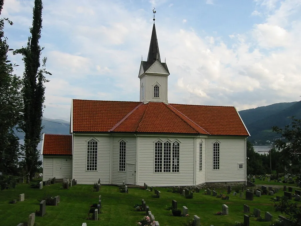Tjugum church in Balestrand