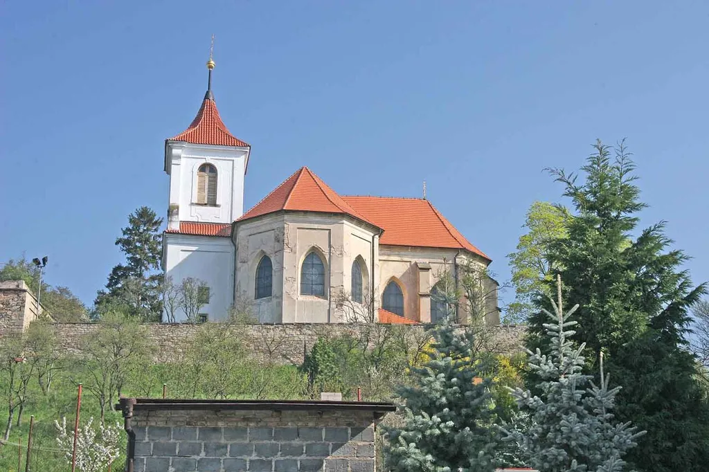 Saint Apollinaris church in Sadská, Nymburk District, Czech Republic