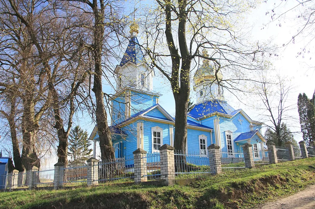 Дерев'яна церква в селі Кушлин Кременецького району Тернопільської області