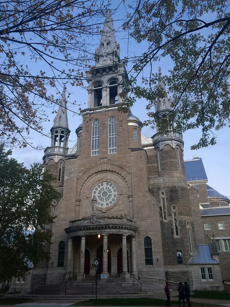 Seen from parc Labelle is the Cathedral of Saint Jerome, for which the city is named (this is the trope pretty much all over Quebec).