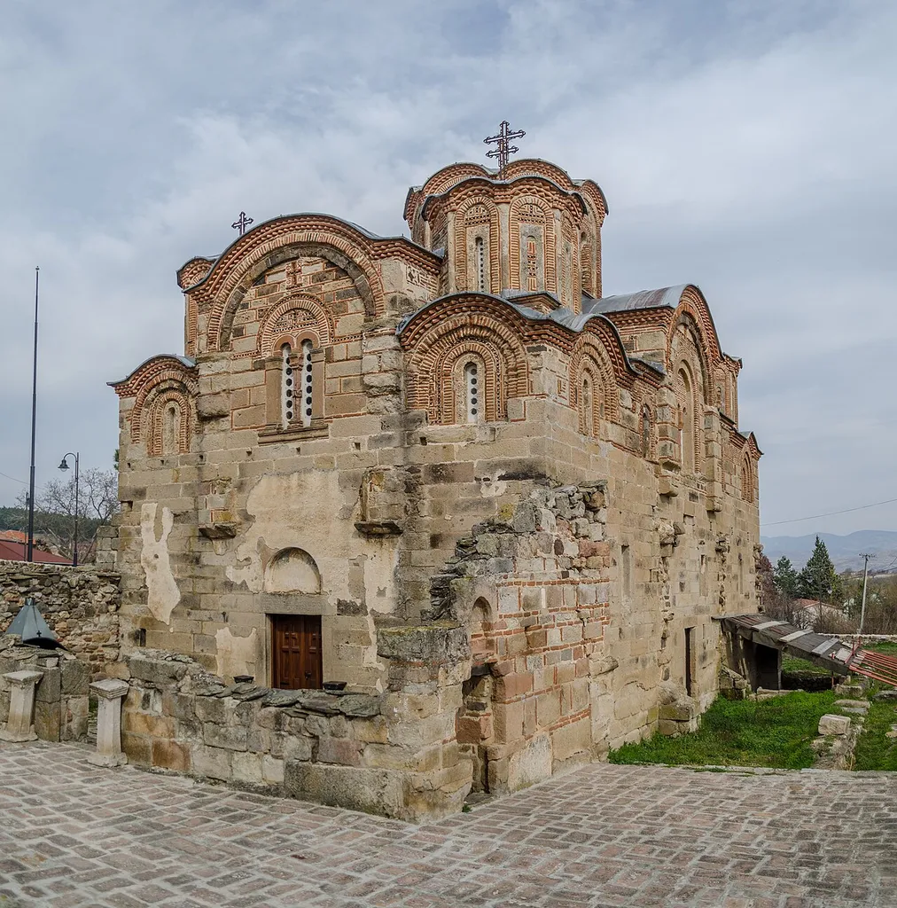 St. George's Church in the village Staro Nagoričane, Macedonia