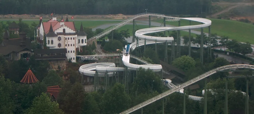 Roller coaster Schweizer Bobbahn at Heide-Park