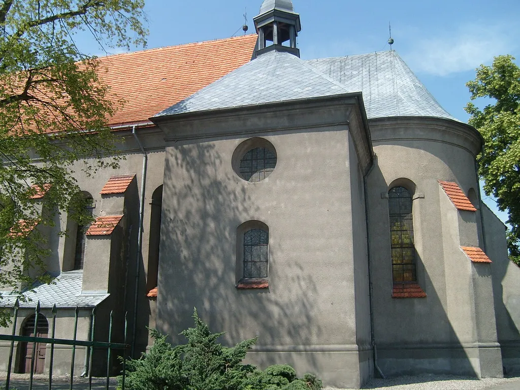 Church of the Assumption of the Virgin Mary and the Saint Michael in Wieleń, Poland.