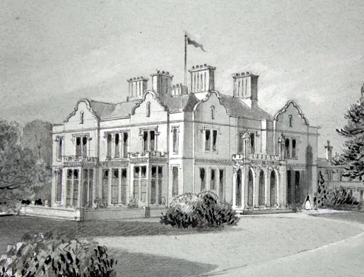 Edmond Castle, Hayton c. 1840.