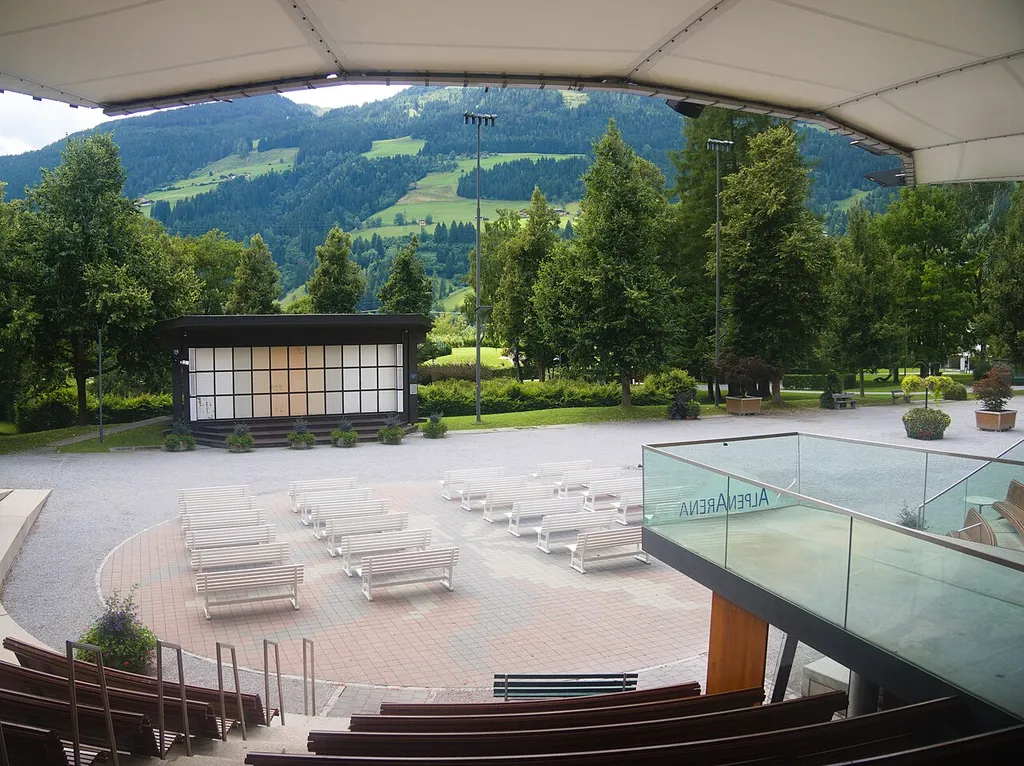 Die Alpenarena im Zentrum von Bad Hofgastein
