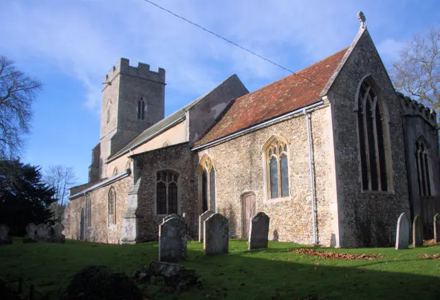 St Peter's Church, Little Thurlow An attractive church in an attractive village, north of Haverhill. See http://www.suffolkchurches.co.uk/thurlowl.htm for further details.