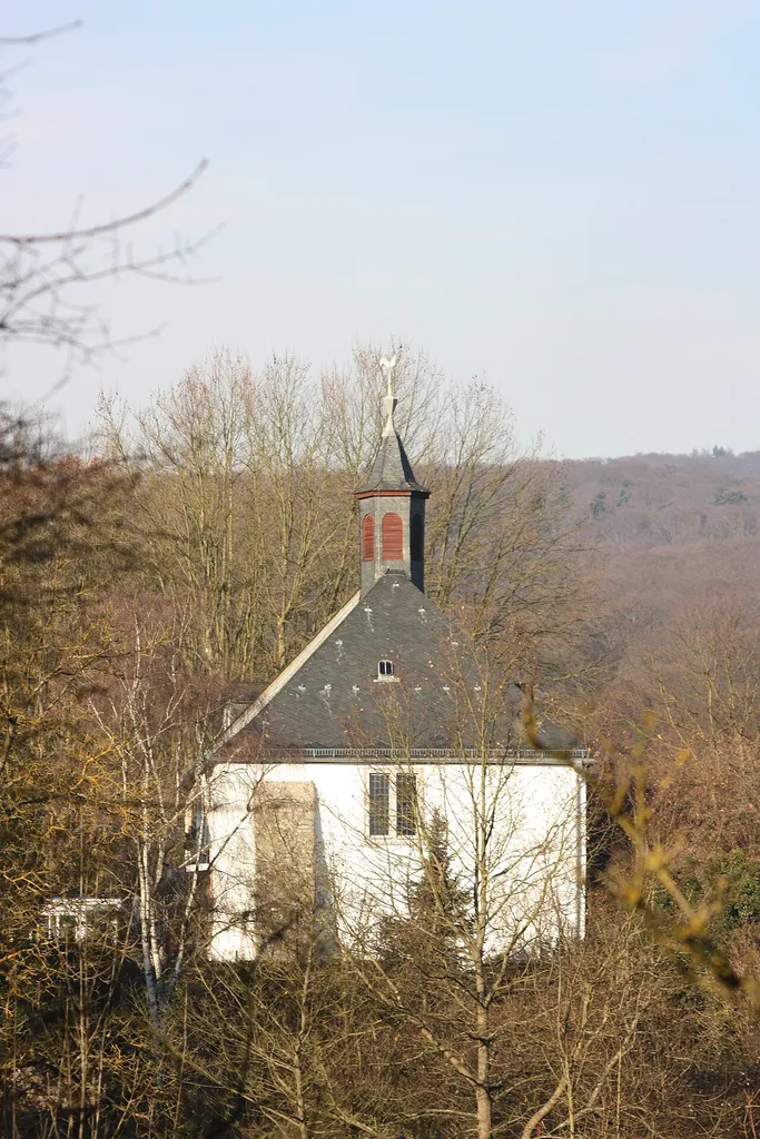 Wiesbaden: Evangelische Kirche am Hofgut Kloster Klarental; Teil des ehemaligen Klosters