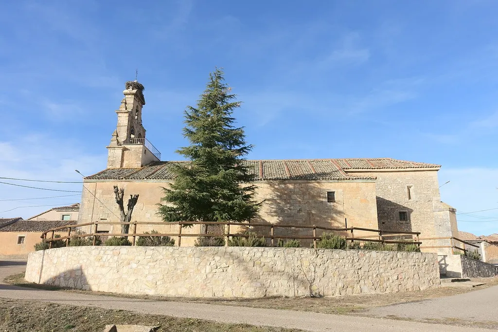 Iglesia de San Mamés, Cilleruelo de San Mamés (Segovia, España).