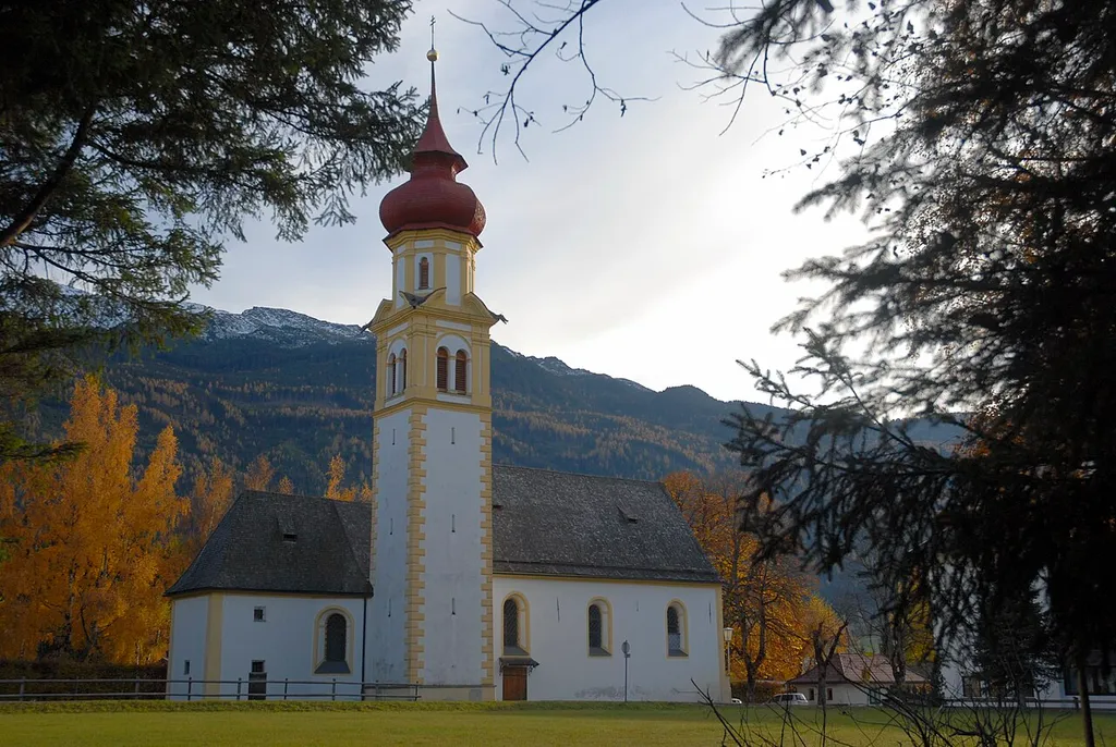 Rinn, Kirche von Judenstein This media shows the protected monument with ObjektID 40013 in Austria. (Commons, de, Wikidata)