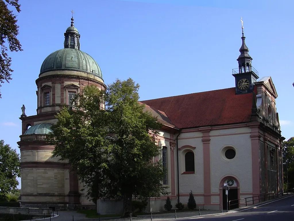 Former monastery, now church of Hedingen in Sigmaringen (Germany)
