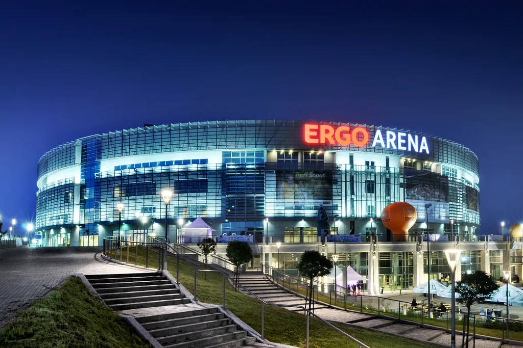 sports and show hall Ergo Arena in Gdansk and Sopot, Poland