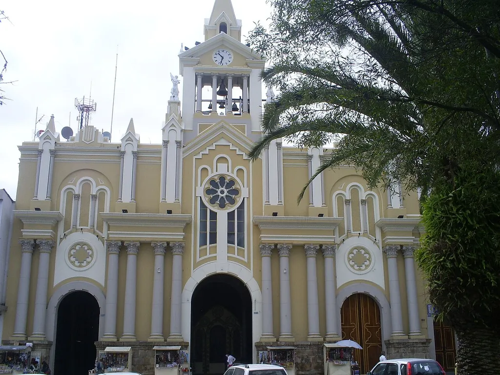 the most important church in the city of Loja, the Cathedral Church