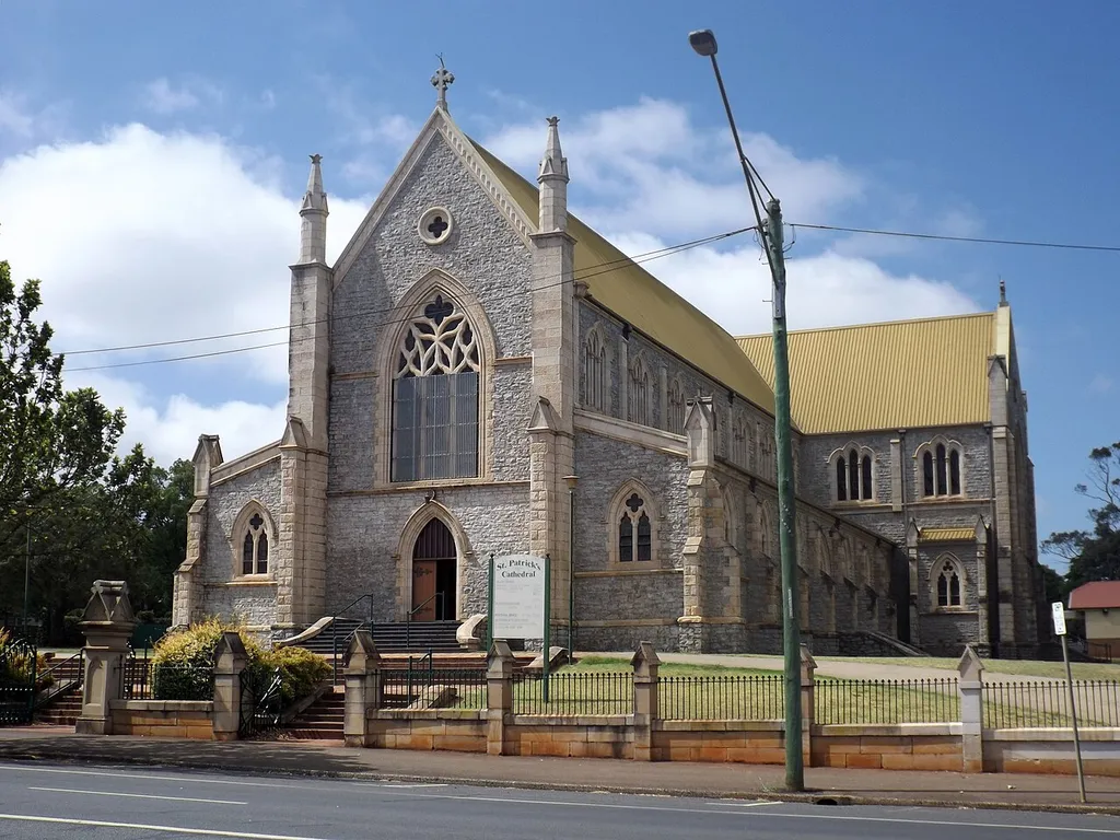 Photo of St Patricks Cathedral in South Toowoomba, Queensland, Australia.