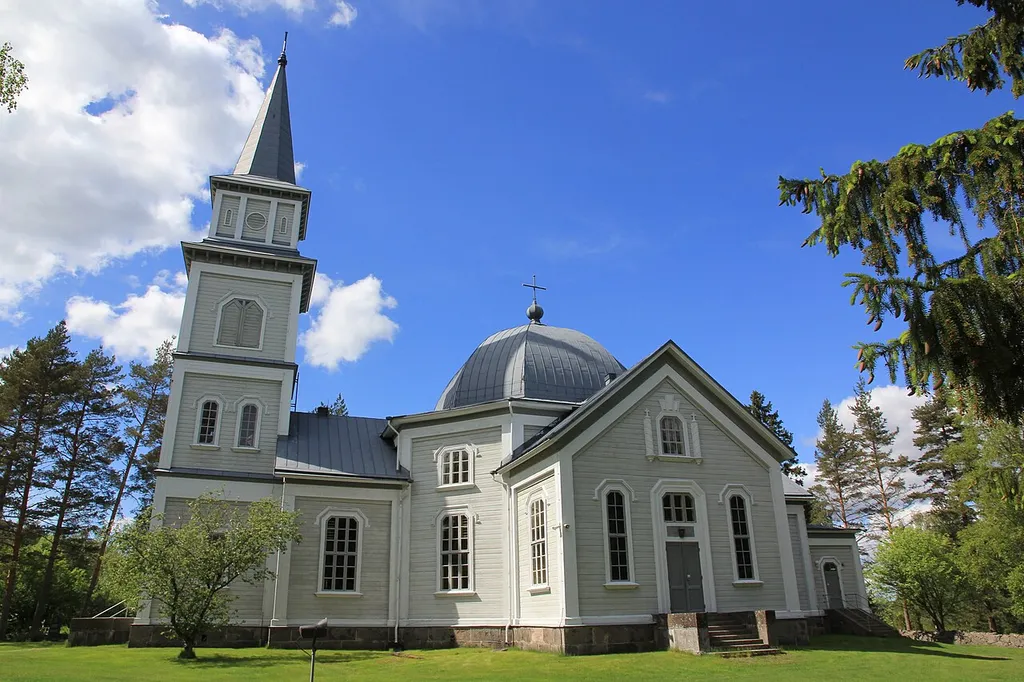 Rautjärvi church.