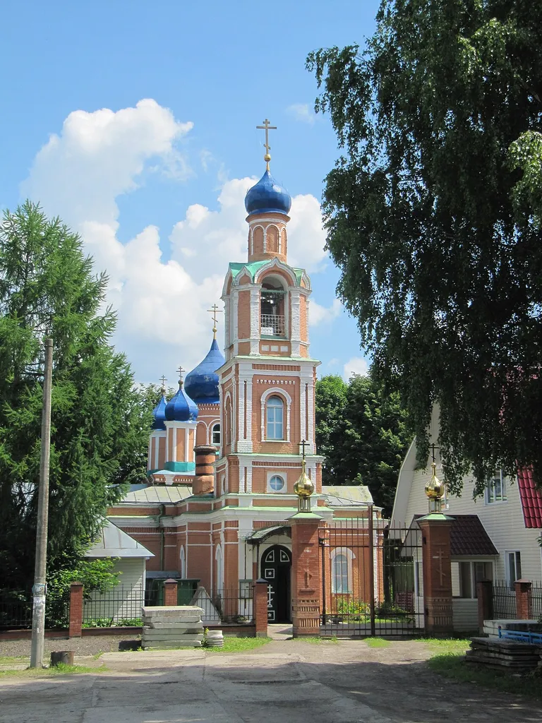 Church of Archangel Michael. Village Beliy Rast, Dmitrovsky district, Moscow region.