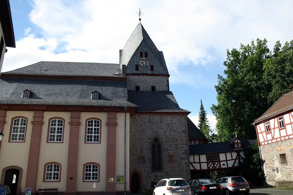 Protestant City Church of Laubach, July 2012