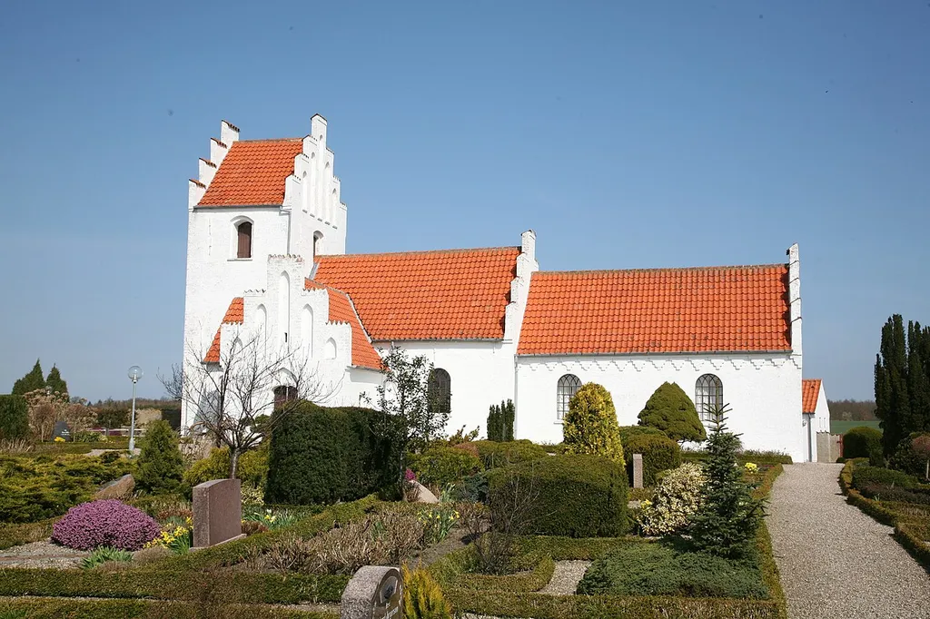 Kindertofte church in Slagelse Herred, Denmark