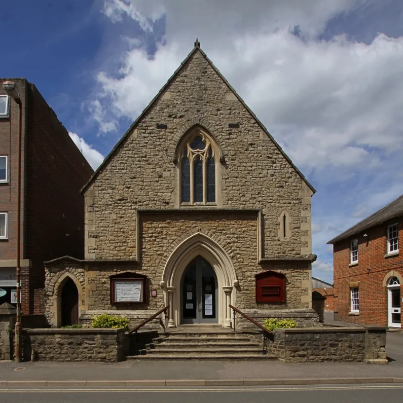Methodist church in Newbury Street, Wantage, Oxfordshire (formerly Berkshire), seen from the east