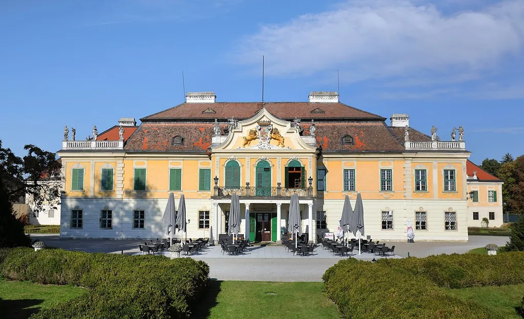 Schönborn Palace in Göllersdorf, Lower Austria.