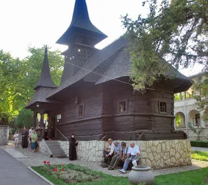 Wooden church in Maiorești