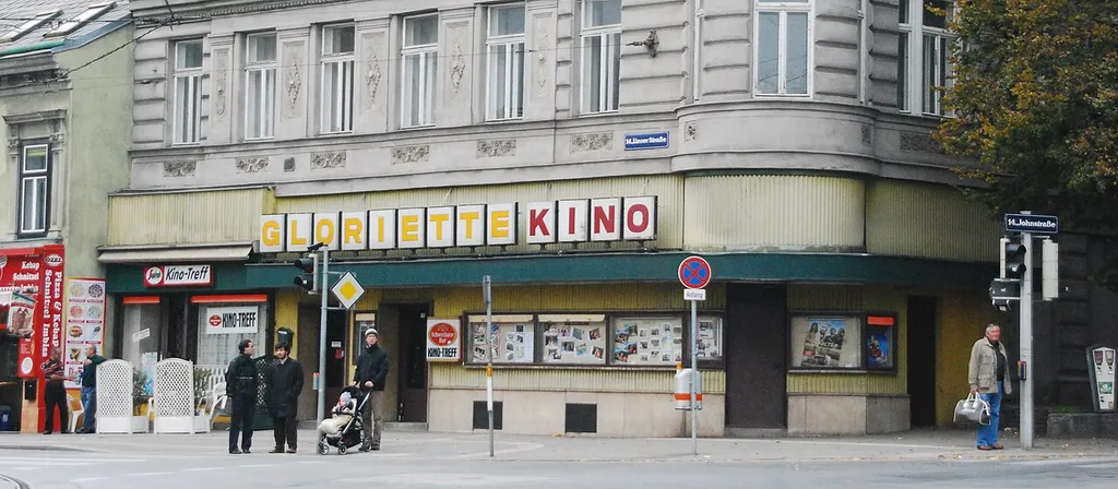 Das Gloriette-Kino in der Linzer Straße in Wien-Penzing