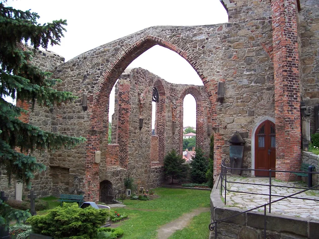 Ruine der Nikolaikirche in Bautzen