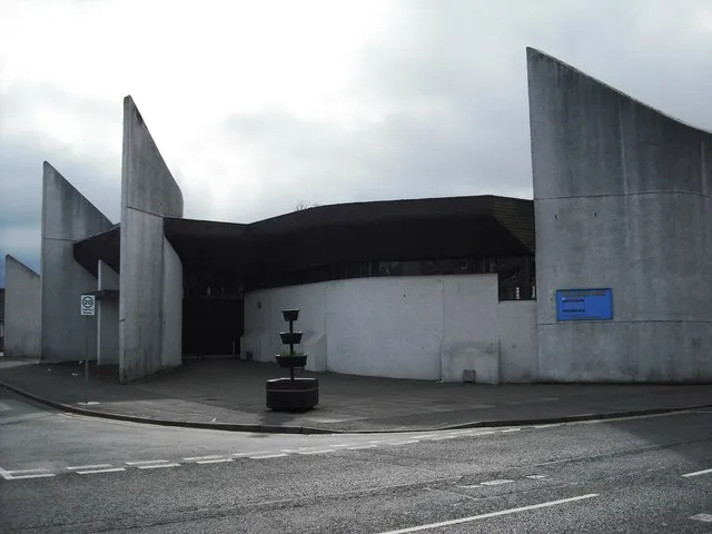 Brucefield Church The unusual design of this church opened in 1966 has recently been designated an 'A' listed building.