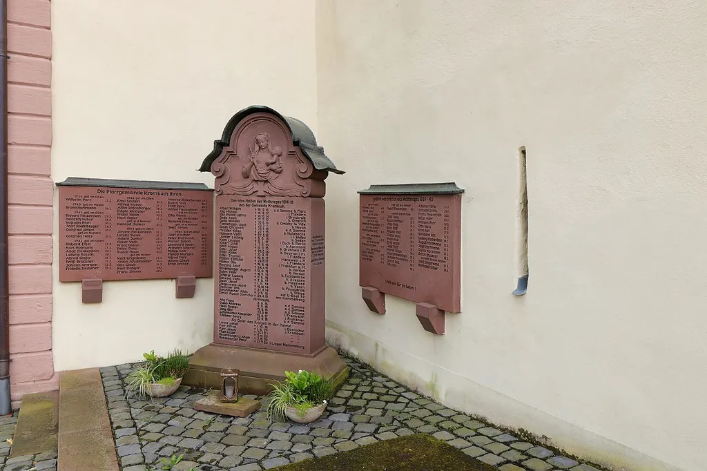 Kriegerdenkmal Schulberg 10 in Krombach (Unterfranken)