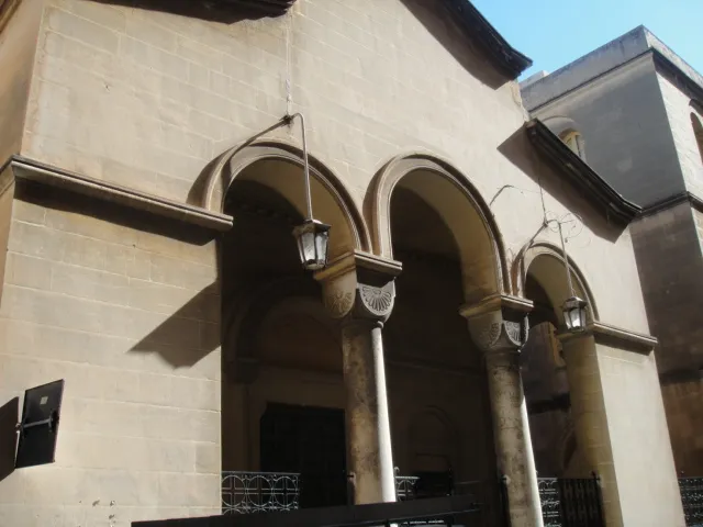 The Greek Catholic church of Our Lady of Damascus in Valletta Malta.