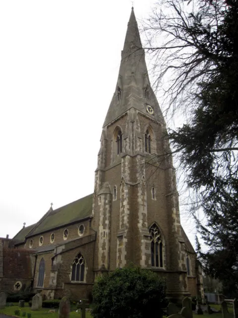 Photograph of St James' Church, Weybridge