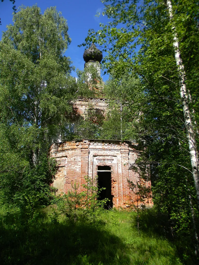 Знаменская церковь: Башкино, Лухский район, Ивановская область